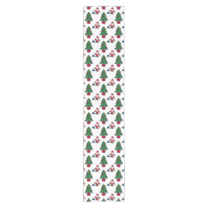 Festive Santa Christmas Table Runner