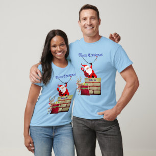 Festive Santa Merry Christmas T-Shirt