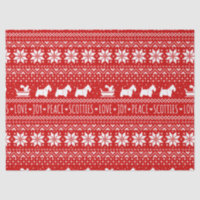 Festive Scottie Dogs Christmas | Scottish Terriers