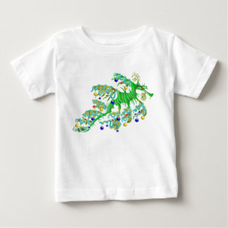 Festive Sea Dragon Baby T-Shirt