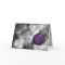 festive silver purple Corporate Christmas Card