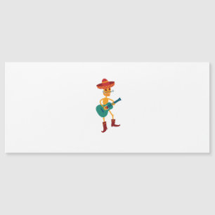 Festive Skeleton Guitar Player