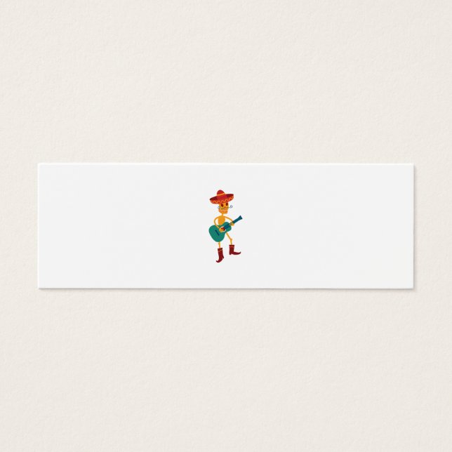 Festive Skeleton Guitar Player (Front)