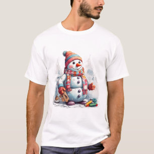 Festive Snowman Chuckle Shirt