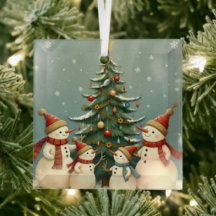 Festive Snowman Family Christmas Collection