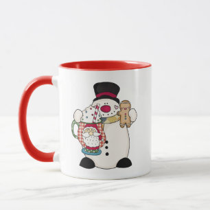 Festive Snowman Mug