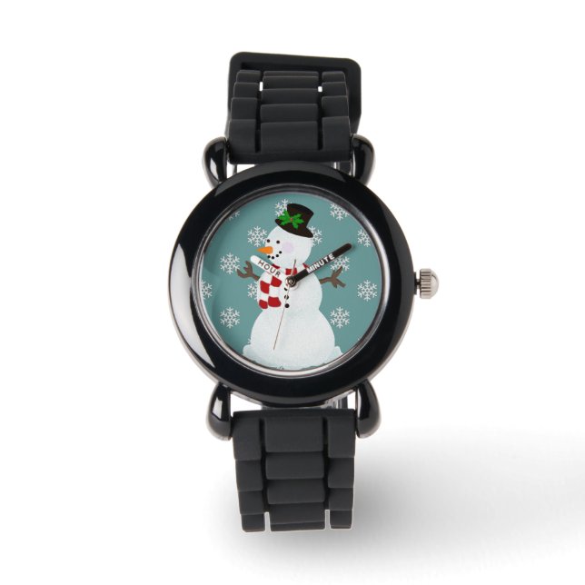 Festive Snowman Watch (Front)