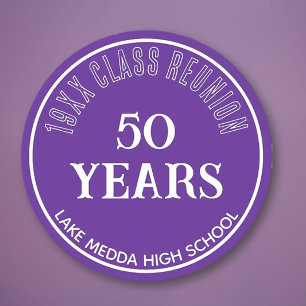 Festive, Special 50th class reunion coaster