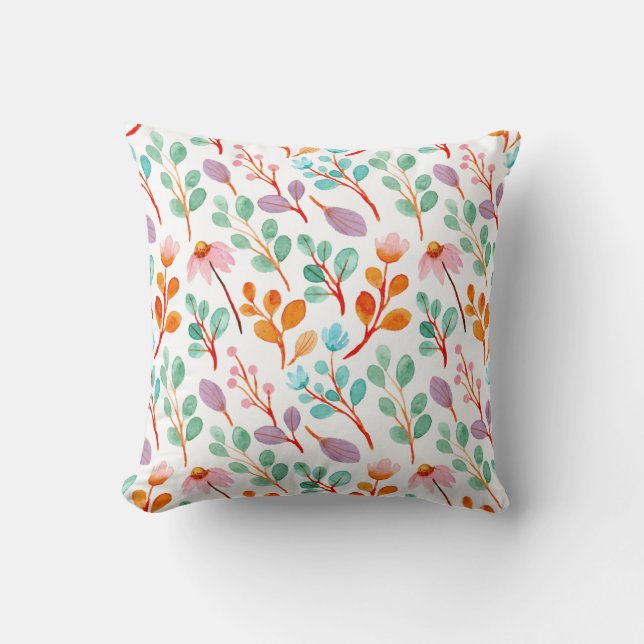 Festive Spring Celebration Cushion (Front)