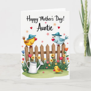 Festive Spring Mothers Day Card