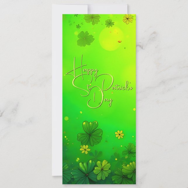 Festive St. Patrick’s Day Greetings (Front)