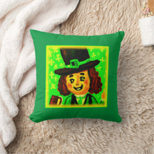 Festive St. Patrick's Day. Buy Now Cushion