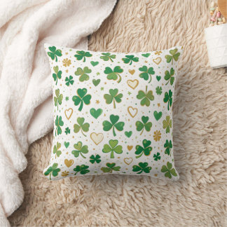 Festive St. Patrick's Pattern Cushion