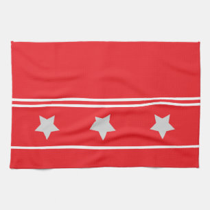 Festive Star Tea Towel