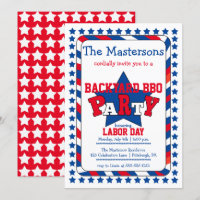 Festive Stars and Stripes Patriotic Labour Day BBQ