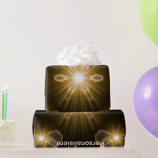 festive stars wrapping paper (Party Gifts)