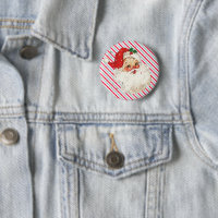 Festive Stripe Retro Santa