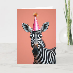 Festive Striped Party Card