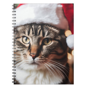 Festive Tabby Notebook