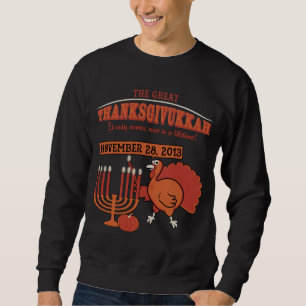 Festive 'Thanksgivukkah' Sweatshirt