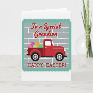 Festive Truck Spring Season Card