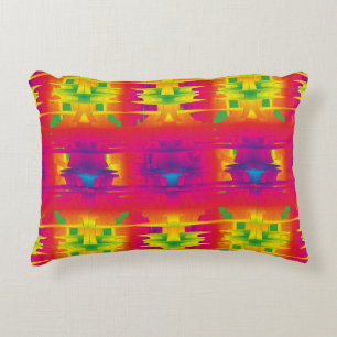 Festive Vibrant Colour Indian Pattern Decorative Cushion