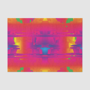 Festive Vibrant Colour Indian Pattern Tissue Paper