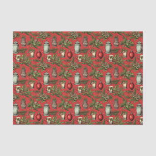 Festive vintage mixed Christmas Tissue Paper