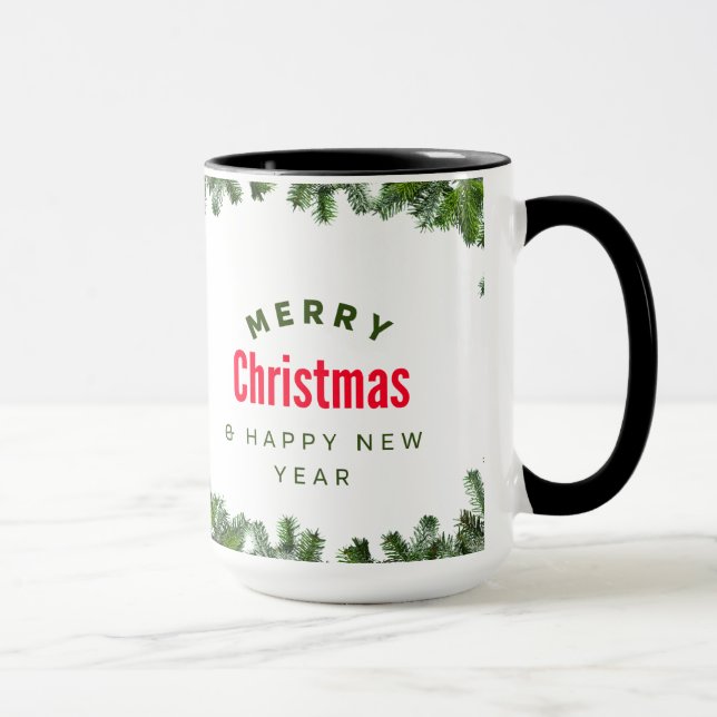 "Festive Whimsy: Christmas Joy Mug" Mug (Right)