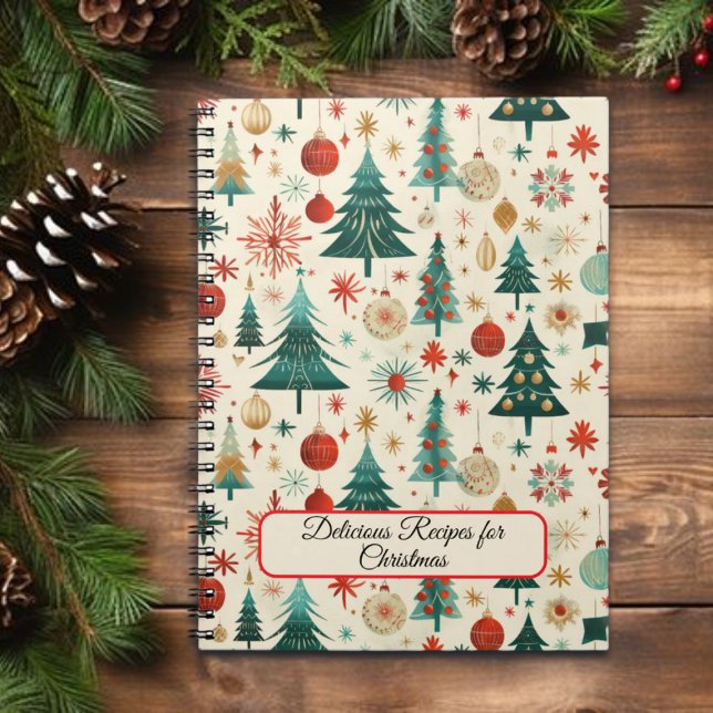 Festive Winter Holidays Pattern Notebook (Creator Uploaded)