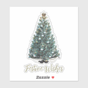 Festive Wishes. Christmas tree design
