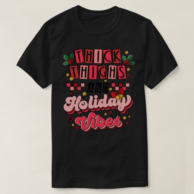 Festive Wishes TShirt 1 (Design Front)