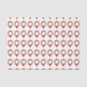 Festive Wreath Christmas Tissue Paper