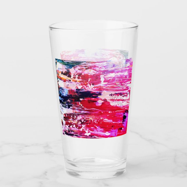 Festivity rose variation glass (Front)