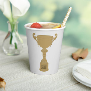 Festivus Feats of Strength Paper Cups