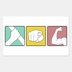 FESTIVUS illustration Rectangular Sticker
