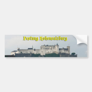 Festung Hohensalzburg, Salzburg Austria Bumper Sticker