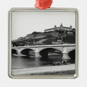 Festung Marienberg Fortress Metal Ornament