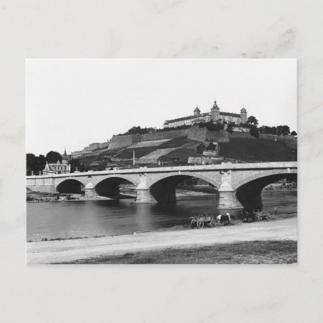 Festung Marienberg Fortress Postcard (Front)