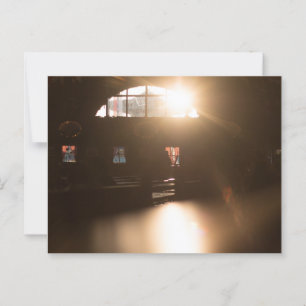 FESTZELT FURCH HAAGER HERBSTFEST BEI ABENDSONNE POSTCARD