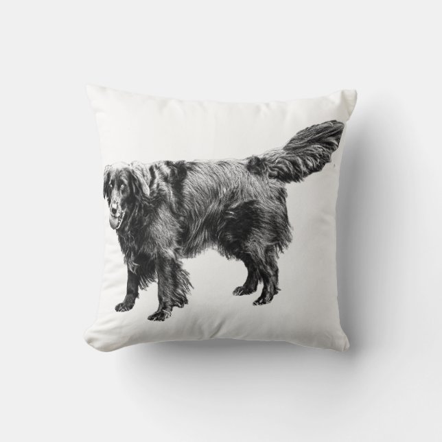 Fetch by the Fireside Cushion (Front)