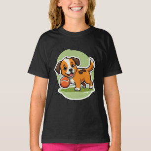 Fetch Happens – Funny Dog Cartoon T-Shirt