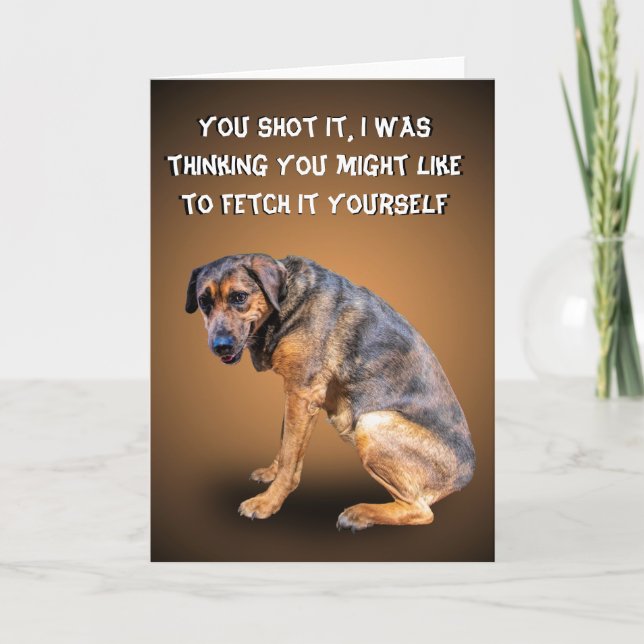 FETCH IT YOURSELF CARD (Front)