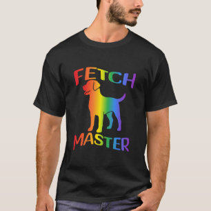 Fetch Master Rainbow Labrador Retriever T-Shirt