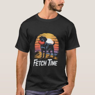 Fetch Training Labrador Retriever Dog Lover Ball T-Shirt