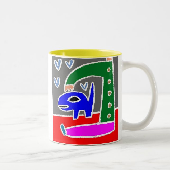 Fetch Two-Tone Coffee Mug (Right)