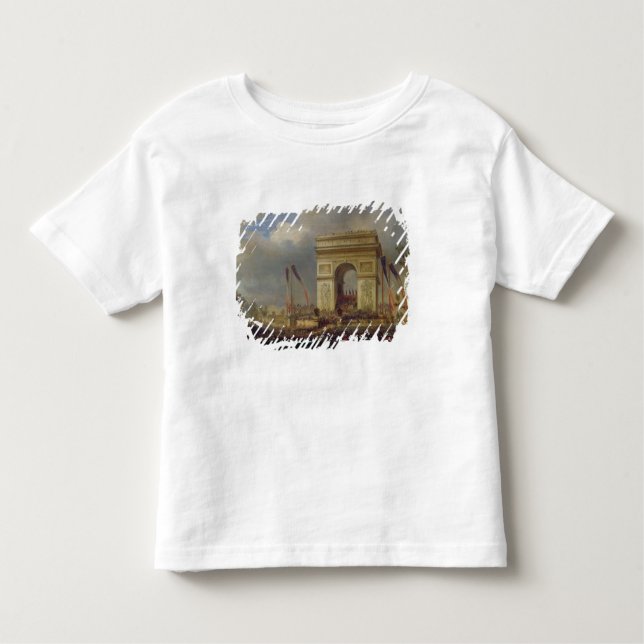 Fete de la Fraternite at the Arc de Triomphe Toddler T-Shirt (Front)