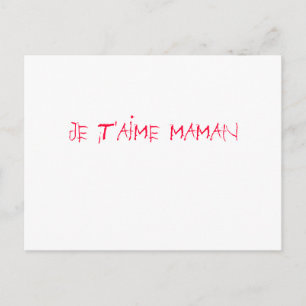 fête des mères postcard