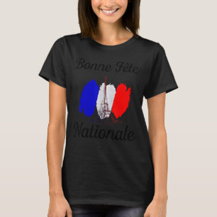 Fete Nationale Bastille Day July 14 French Flag Pa T-Shirt