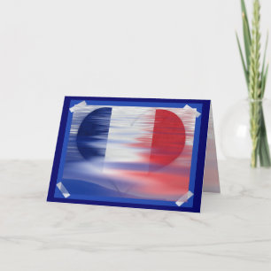 Fête Nationale du 14 Juillet! Holiday Card